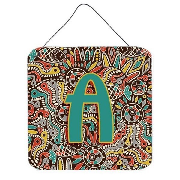 Letter A Retro Tribal Alphabet Initial Wall and Door Hanging Prints, Jensendistributionservices, Mfr#: MI1656813
